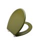 Κάλυμμα Λεκάνης Π36xΜ41,5xΥ3cm MDF Bamboo Essentials Olive Green Estia Home Art  02-15299