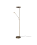 Φωτιστικό Δαπέδου Old Brass 30xH180cm Led 30w 2700-3000-4000K 3500lm Trio Lighting Brantford 425610204