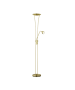 Φωτιστικό Δαπέδου με Βοηθητικό Brass Matt 25xH180cm Led 20w 3000K 2000lm Trio Lighting Arizona 426410208
