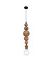 HL-039R-1P MELODY AGED WOOD PENDANT HOMELIGHTING 77-2735