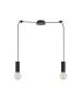 SE21-BL-4-BL2 ADEPT TUBE Black Pendant+ HOMELIGHTING 77-8479