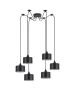 SE21-BL-B10-BL6-MS1 ADEPT PENDANT Black Metal Shade+ HOMELIGHTING 77-9041