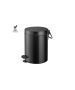 Χαρτοδοχείο 5lt  Χρώμα Black Mat Soft Closιng Sanco Waste Bins 90680-M116