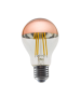 LED FILAMENT E27 DIM A60 ROSE GOLD 8W 2700K 230V AC 900LM RA80 ACA ELIOR8WWDIMRG