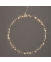 "D40CM SILVER ROUND" 55 ΜΙΝΙ LED ΛΑΜ, WW, ΑΣΗΜΙ ΚΑΛΩΔ. ΧΑΛΚΟΥ,ΑΝΤΑΠΤ.(3VDC),IP44, 3M ΔΙΑΦ ΚΑΛ ACA X065514227