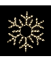 "SNOWFLAKE" 144 LED ΣΧΕΔΙΟ 6m ΜΟΝΟΚΑΝΑΛ ΦΩΤΟΣΩΛ ΘΕΡΜΟ ΛΕΥΚΟ ΜΗΧΑΝΙΣΜΟ FLASH IP44 56cm 1.5m ΚΑΛΩΔ ACA X081814411