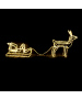 "REINDEER WITH SLEIGH", 312 LED ΣΧΕΔ. 13m ΜΟΝΟΚ. ΦΩΤΟΣ., WW ΣΤΑΘ., IP44, 65X64X30 & 59X22X29CM, 1. ACA X083121214