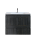 Έπιπλο Μπάνιου 100 εκ. με Νιπτήρα Χρώμα Pine Dark Sanitec Alba B 100