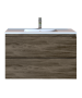 Έπιπλο Μπάνιου 90 εκ. με Νιπτήρα Χρώμα Anziano Grey Sanitec Alba D 90