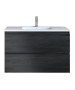 Έπιπλο Μπάνιου 90 εκ. με Νιπτήρα Χρώμα Pine Dark Sanitec Alba D 90