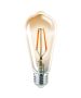 Λαμπτήρας 64x146mm ST64 E27 Led Filament Dimmable Amber 10w 3000K 1100lm Just Led B276410301