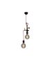 HL-076T-2P HIKARI BROWN RUSTY PENDANT HOMELIGHTING 77-2784