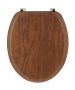 ΚΑΠΑΚΙ WC OAK WOOD 36(φ)x43(μ) San Lorentzo 8041