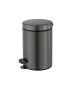 Χαρτοδοχείο 12lt  Ø25x40 εκ. Graphite Dark Sanco Waste Bins  90611-122