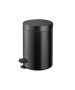 Χαρτοδοχείο 12lt  Ø25x40 εκ. Black Sanco Waste Bins 90611-M116 