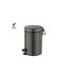 Χαρτοδοχείο 3lt Soft Closιng System Graphite Dark Sanco Waste Bins 90689-122