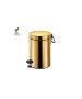 Χαρτοδοχείο 3lt Soft Closιng System Gold 24K Sanco Waste Bins 90689-A05