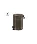 Χαρτοδοχείο 3lt Soft Closιng System Dark Bronze Mat Sanco Waste Bins 90689-DM25  