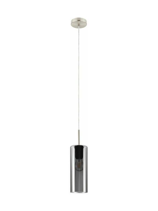 Eglo Selvino Μοντέρνο Κρεμαστό Φωτιστικό Μονόφωτο με Ντουί E27 σε Μαύρο Χρώμα 98694