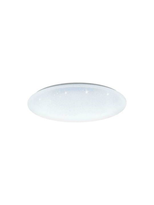 Eglo Totari Μοντέρνα Πλαστική Πλαφονιέρα Οροφής με Ενσωματωμένο LED σε Λευκό χρώμα 53cm 900002