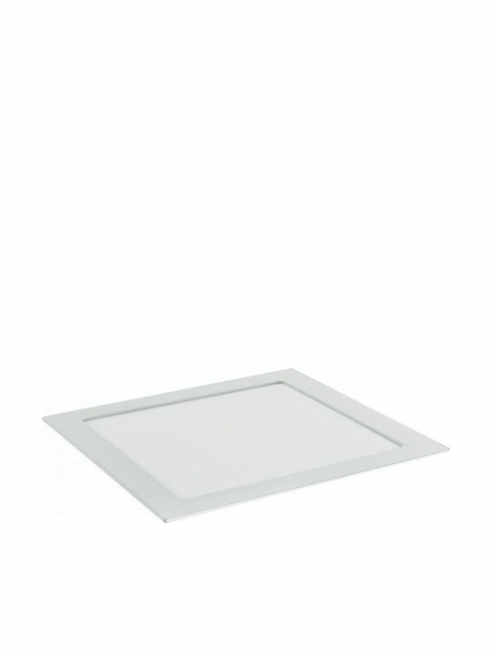 InLight LED Slim Panel 20watt Τετράγωνο 3000Κ Θερμό Λευκό D:22,5cm 2.20.01.1