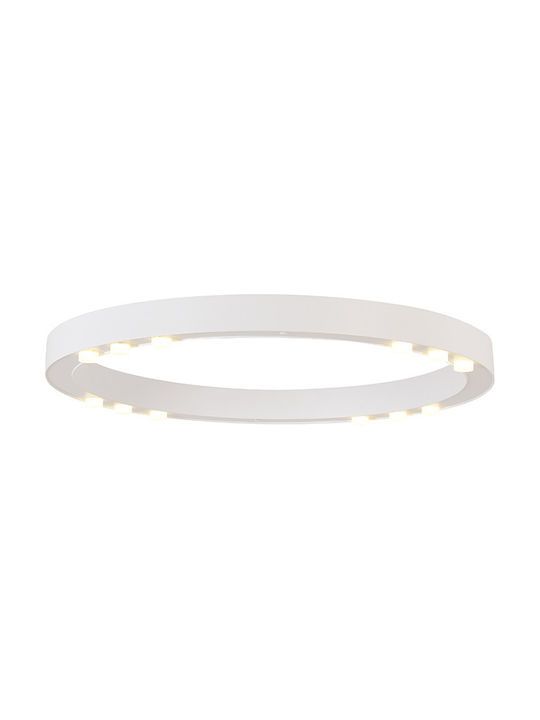 ΟΡΟΦΗΣ Φ/Σ LED 36W COB ΛΕΥΚΟ ΑΛΟΥΜΙΝΙΟ 3000K 3240LM D65ΧΗ6,5CM MAGNETO ACA JNAC36LED65WH