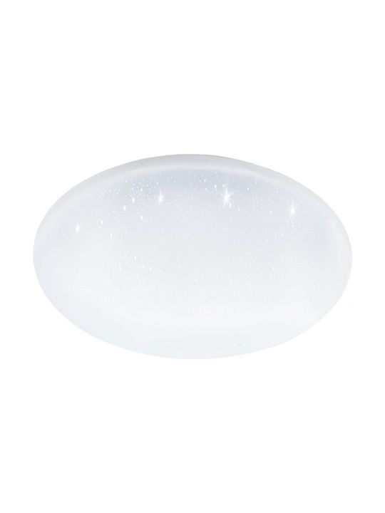 Eglo Μοντέρνα Πλαστική Πλαφονιέρα Οροφής σε Λευκό χρώμα 38cm 900636