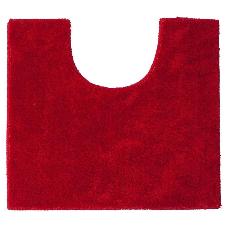 Πατάκι Λεκάνης Μπάνιου Πολυεστερικό 45x50cm Sealskin Doux Red 294428459