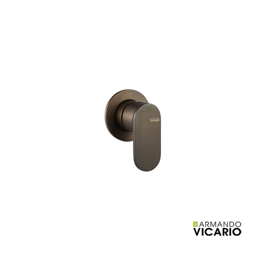 Μίκτης Εντοιχισμού 1 Εξόδου Armando Vicario Slim Tuscany Brass 500050-541