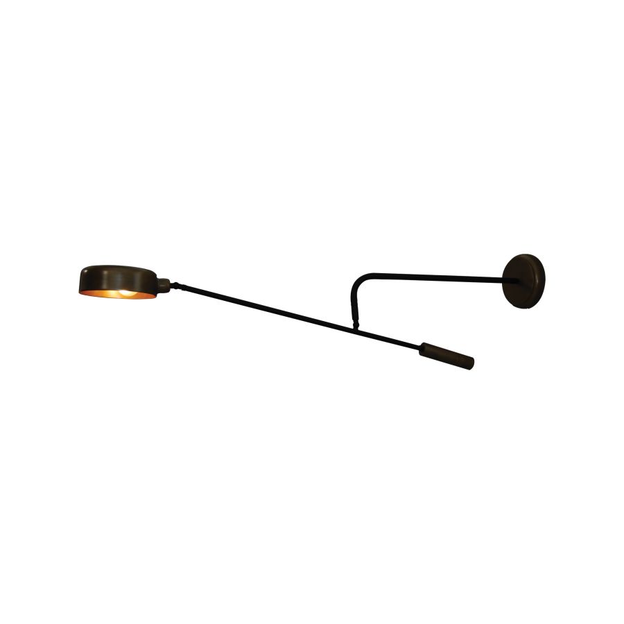 HL-3538-1 L WADE BLACK WALL LAMP HOMELIGHTING 77-3896