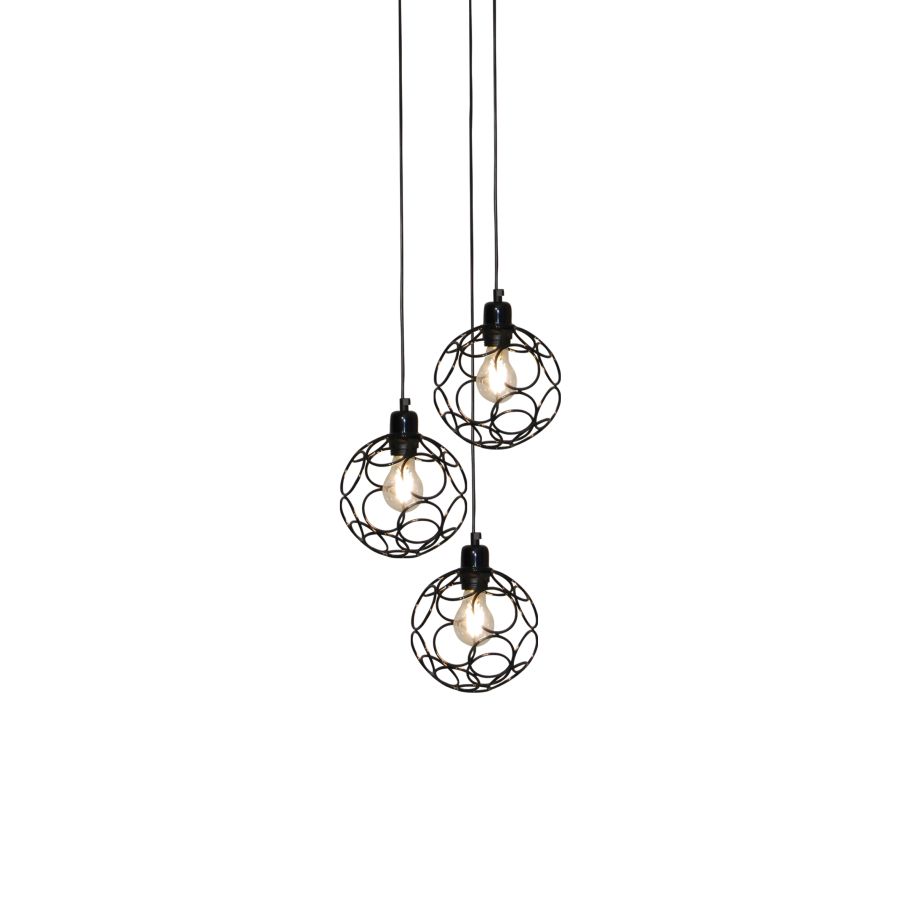 HL-3588-3 ALINE GOLD PENDANT HOMELIGHTING 77-4064