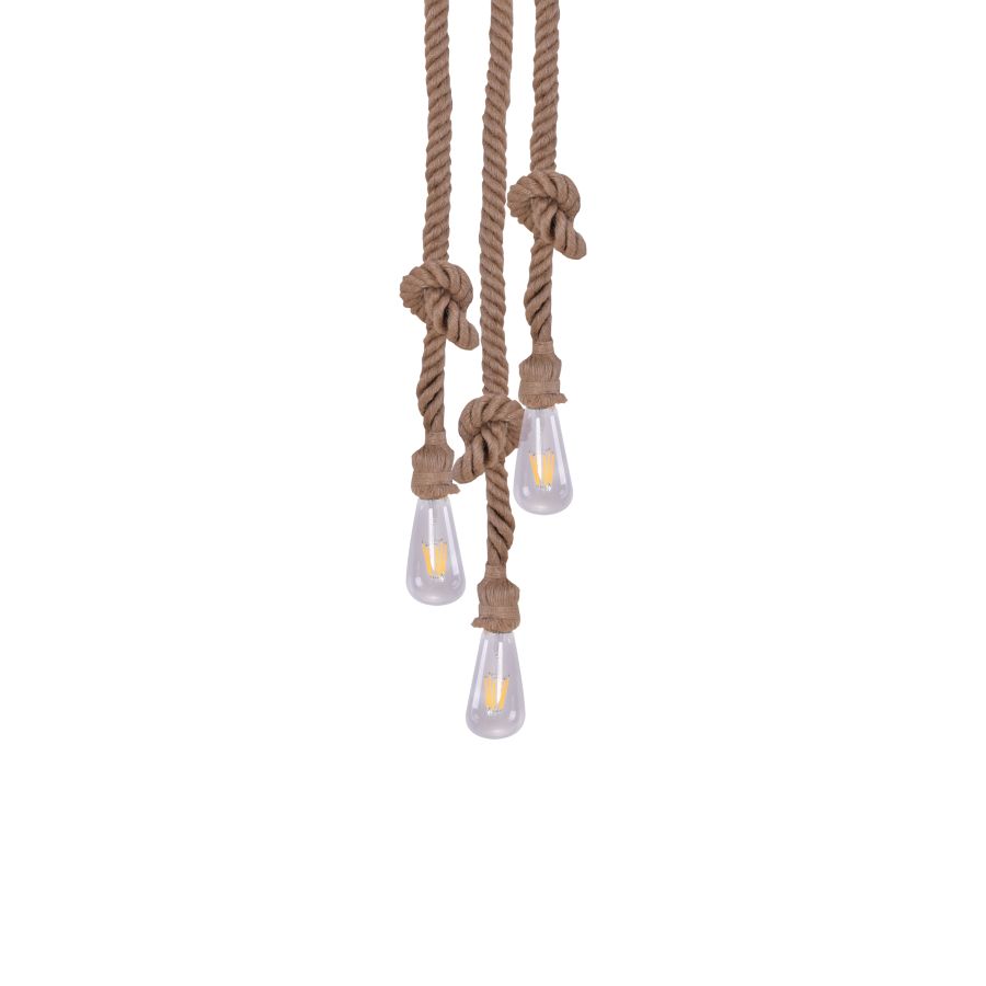 SE147-27-3 MAYA PENDANT LAMP ROPE+ HOMELIGHTING 77-4344