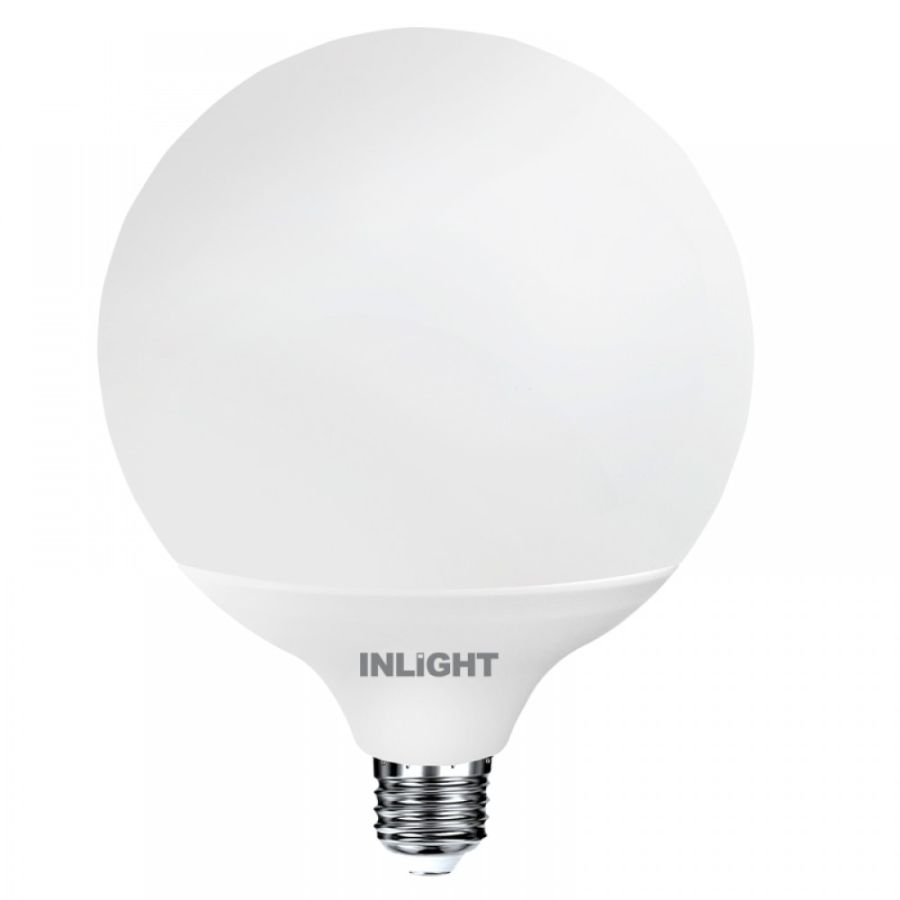 InLight E27 LED G95 13watt 6500K Ψυχρό Λευκό 7.27.15.14.3