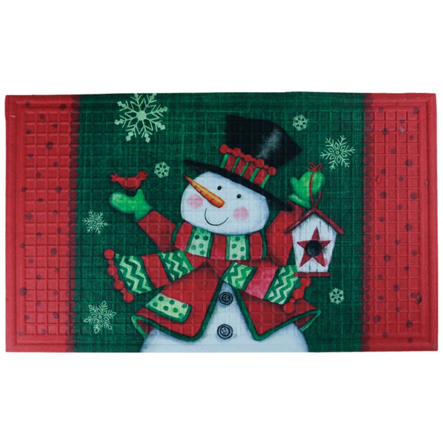 Πατάκι Εισόδου 45x75cm Μοκέτα Αντιολισθητικό  SNOWMAN San Lorentzo 8506