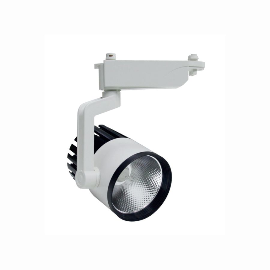 InLight Σποτ Ράγας Λευκό LED 30W 4000K D:10cmX23cm T00102-WH