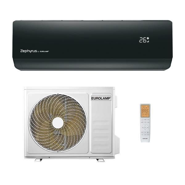 Κλιματιστικό 18000 BTU Μαύρο WIFI DC Inverter R32 XA82 Γυάλινο Πάνελ, 41N1 Filter, iFEEL, Golder Fins, 3D Air A+++/A++ Zephyrus 300-28032