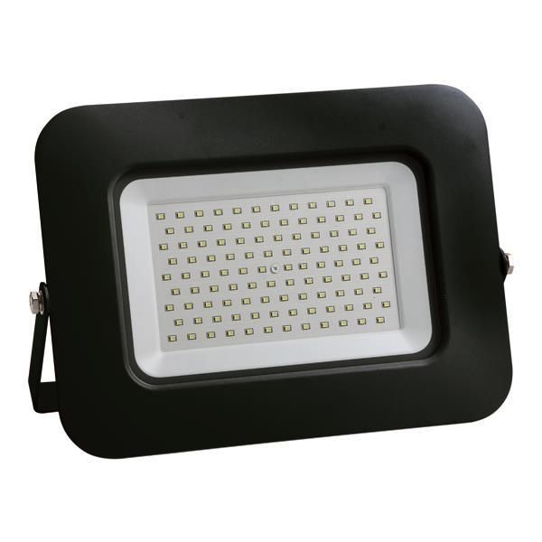 ΠΡΟΒΟΛΕΑΣ LED 100W SMD ΒΑΣΗ 360° ΜΑΥΡΟΣ IP65 3000K PLUS 147-69352