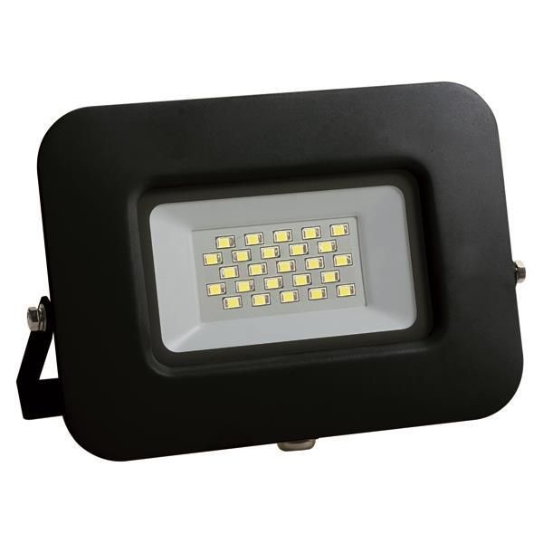 ΠΡΟΒΟΛΕΑΣ LED 20W SMD ΒΑΣΗ 360° ΜΑΥΡΟΣ IP65 6500K PLUS 147-69319