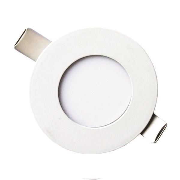 ΦΩΤΙΣΤΙΚΟ ΧΩΝΕΥΤΟ LED SLIM Φ85 3W 6500K ΛΕΥΚΟ PLUS 145-68600