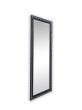 Καθρέπτης Επιτοίχιος Π50xY150 εκ. Black-Silver Wood Πλαίσιο Mirrors & More Sonja 1070296