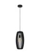 Eglo Bajazzara Μοντέρνο Κρεμαστό Φωτιστικό Μονόφωτο με Ντουί E27 σε Μαύρο Χρώμα 900504