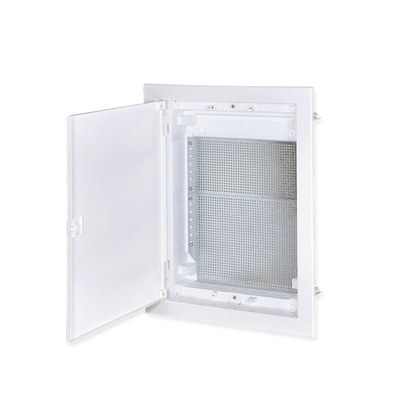 FLUSH MOUNTING ENCLOSURE FOR IT EQUIPMENT - 2 ROWS, WHITE DOOR IP30 IN63A 442X346X92mm ACA 282U24FSWIT