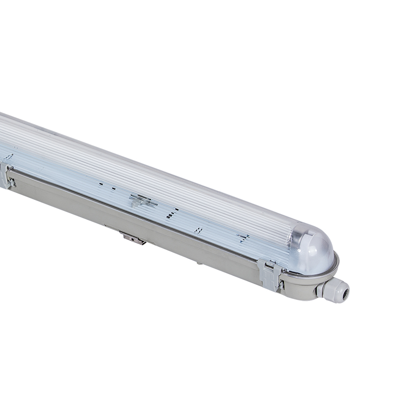 EMPTY IP65 LUMINAIRE FOR 1X600mm T8 G13 LAMP 2-SIDE ACA AC.L7118LED