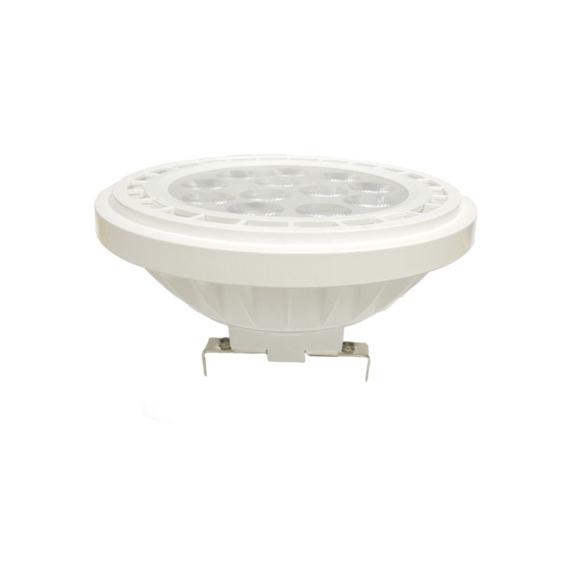 LED AR111/G53 12V AC/DC 15W 3000K 45° 1300Lm Ra80 ACA AR11115SWW