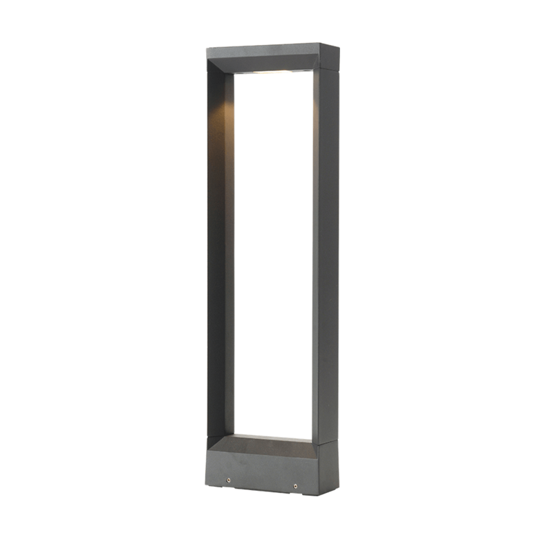 LED COB POST LUMINAIRE 8W 180LM 90° 230V AC 3.000K DARK GREY CRI80 IP54 30.000HRS ACA LG1312G-495