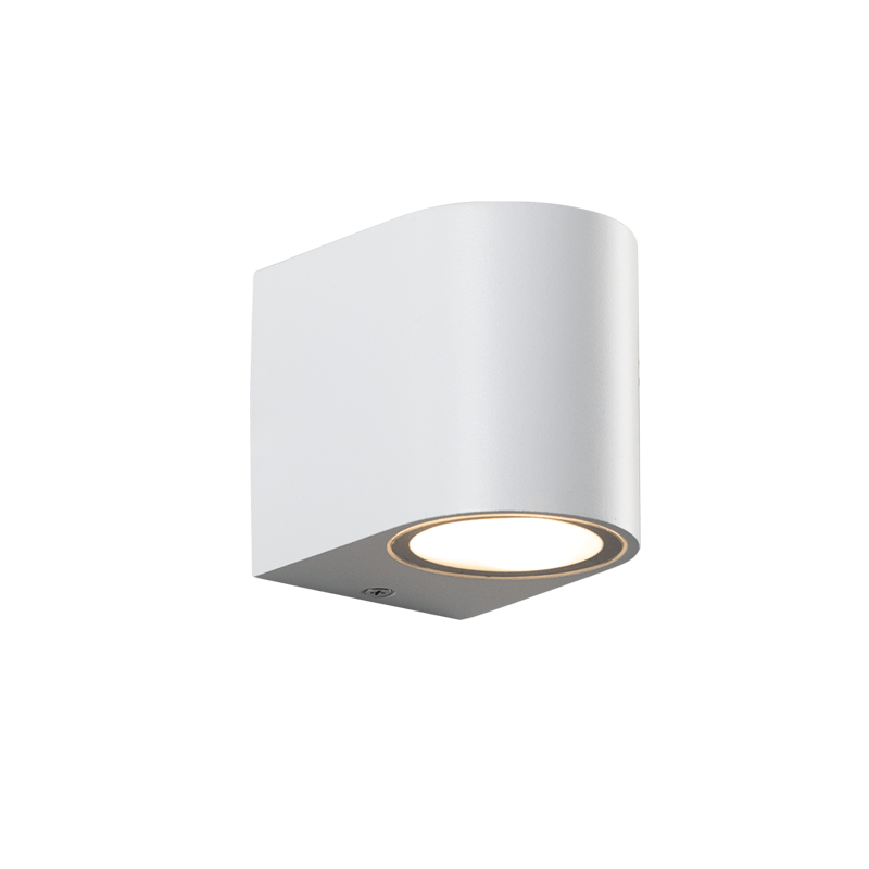 LED HP WALL LUMINAIRE 4W 230LM 40° 230V AC 3.000K MATT WHITE CRI80 IP65 30.000HRS ACA LG2201W