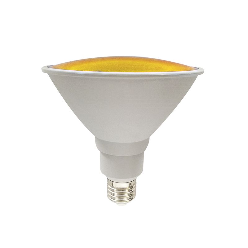 PAR38 LED IP65 15W 1150Lm YELLOW 110° 230V Ra80 ACA PAR3815Y