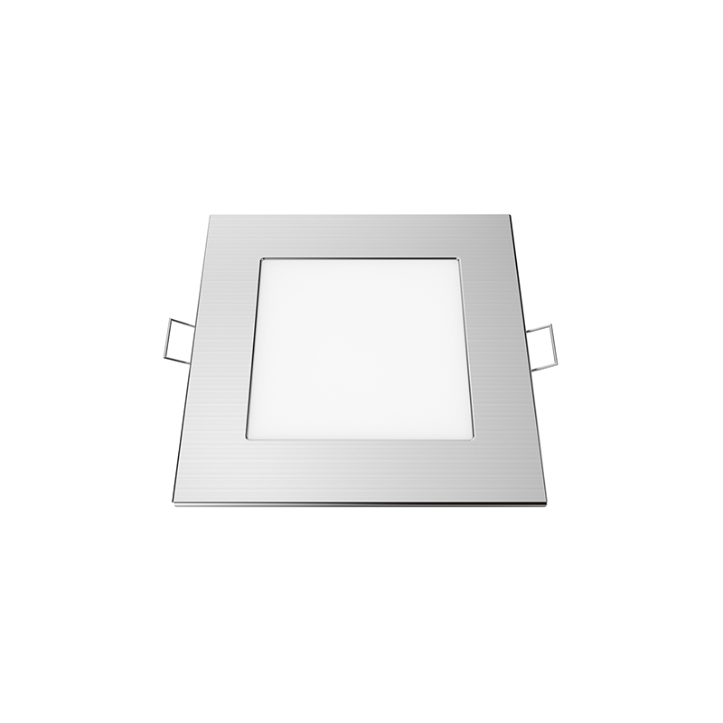 LED SLIM PANEL NM SQUARE REC. 6W 4000K 430Lm 120mm 230V AC Ra80 ACA PLATO640SNM