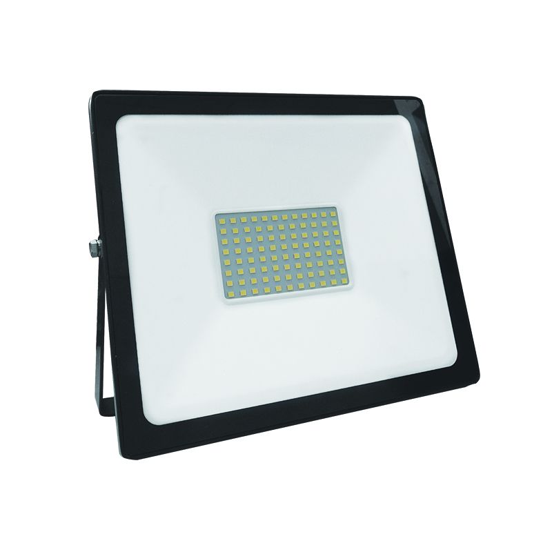 BLACK LED SMD FLOOD LUMINAIRE IP66 70W 3000K 6000Lm 230V RA80 ACA Q7030