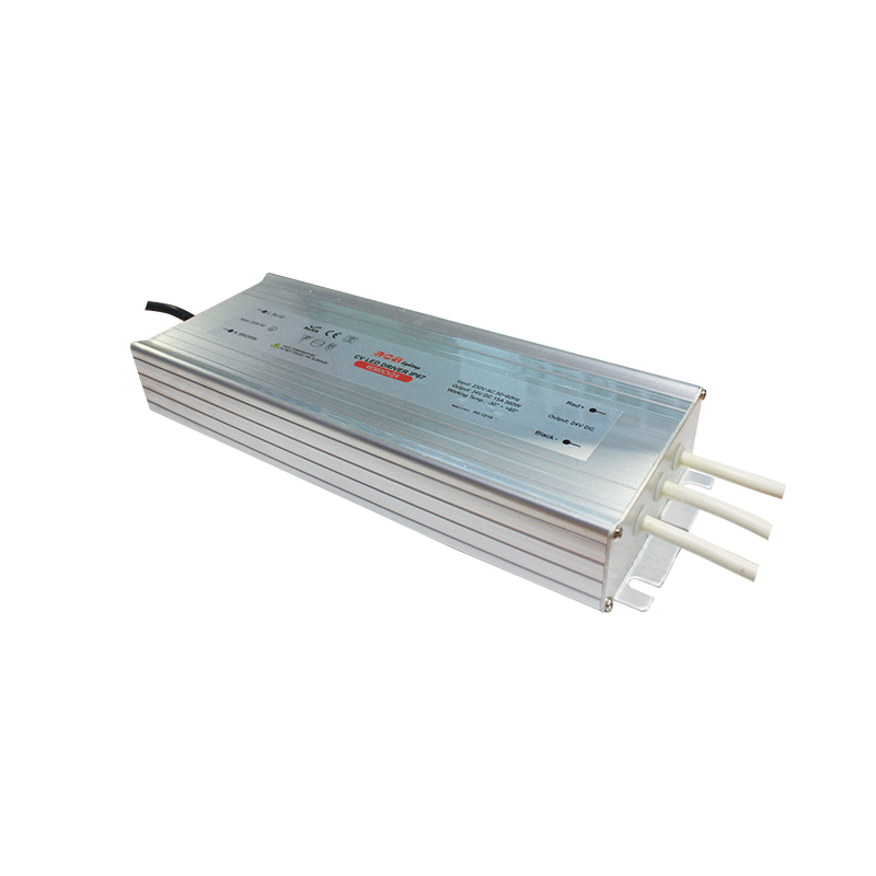 METAL CV LED DRIVER 360W 230V AC-24V DC 15A IP67 WITH CABLES ACA W360CV24